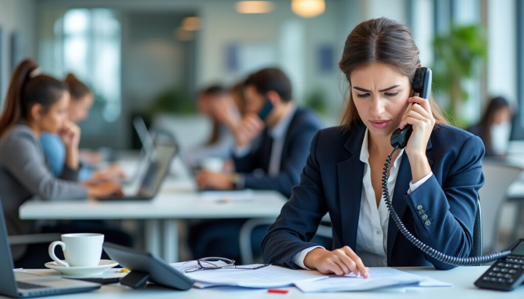 découvrez comment une assistante administrative ia dotée d’un chat vocal intelligent gère efficacement les appels internes et clients, pour une organisation moderne et une communication simplifiée.