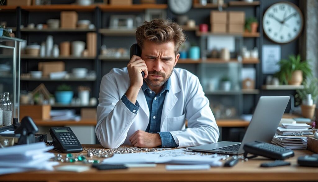 optimisez la gestion de vos appels ateliers grâce à un chat vocal ia conçu pour les bijoutiers, et gagnez un temps précieux au quotidien.